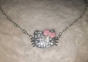 Authentic Sanrio Hello Kitty Crystal Y2k Necklace