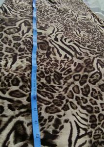 Strechable,Leopard Print Kurti (Size &#34;L&#39;)