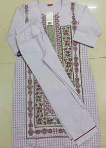 Elegant Floral Kurta Set