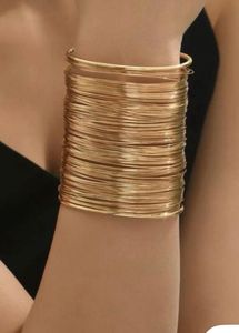 Gold Tone Mesh Handcuff Bracelet🎀