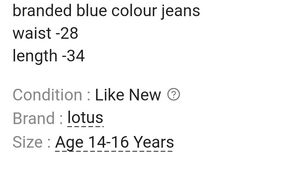 Branded Lotus Jeans