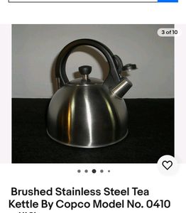 STEEL TEA KETTLE FROM &#34;&#34;COPCO&#34;&#34;