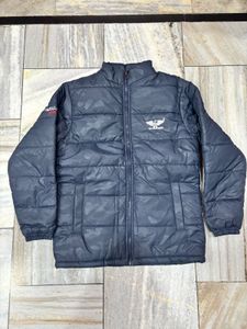 Stylish Blue Puffer Jacket