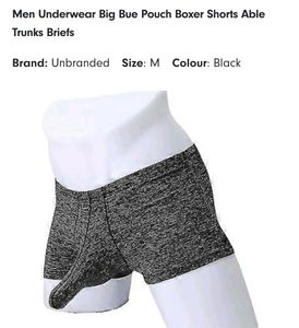 big bue pouch trunks