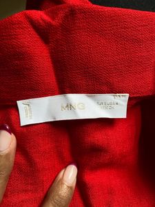 Mango MIDI Belted Dress