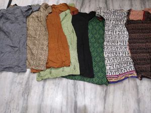 Set of 8 Women Kurta