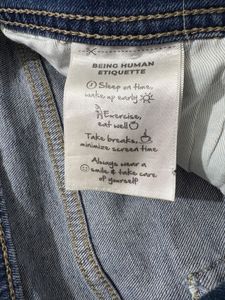 Being Human Slim Fit Blue Jeans
