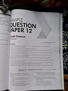 CLASS 10 SOCIAL SCIENCE SAMPLE QUESTION PAPERS