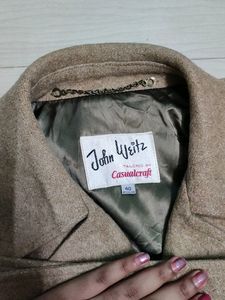 Price Dropped!! Biege Heavy Overcoat