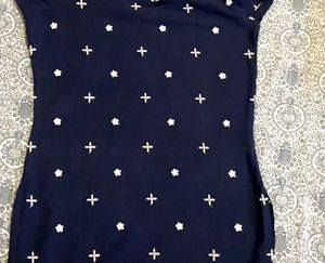 Blue Embroidered Kurta (item 19)