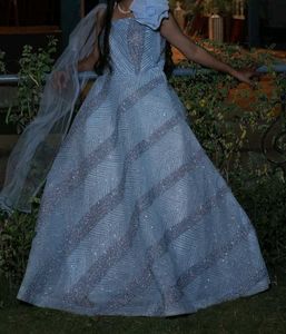 Heavy Flared Gown