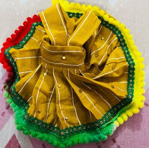 Laddu Gopal Pure Cotton Dress Size 1,2,3