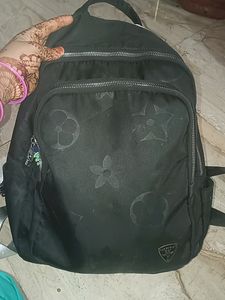 Backpack Fake Lv Print