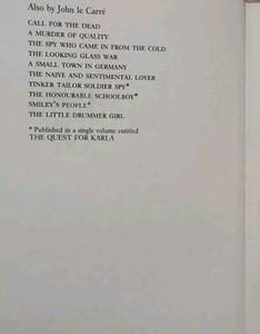 A Perfect Spy by John le Carre