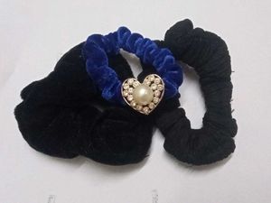 Beaded Headband And Scrunchies