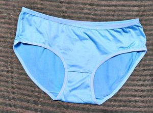 Blue Cotton Panties