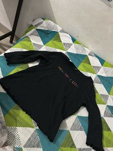 Black Colour Top