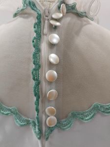 Elegant White vintage Gown