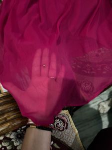 Pink Embroidered Gown
