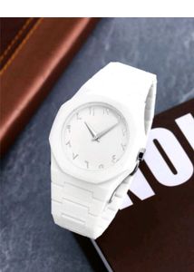 Unique White Arabic Numeral Watch