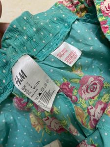 H&amp;M floral print pajma