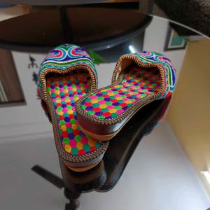 🛍️ Ethnic Colorful Flats ⭐⭐⭐⭐