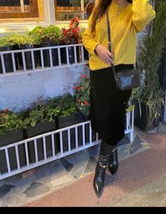 Bright Yellow Sweater