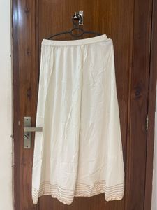 Elegant White Palazzo Pants