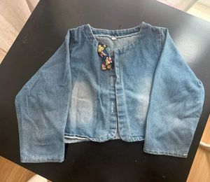 Denim Cropped Jacket