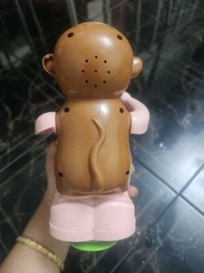 Monkey Sound And Light Drum Toy