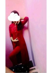 Maroon Co Ord Set
