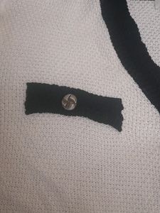 Off White Korean Top