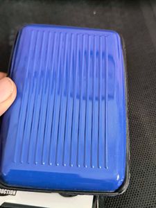 Card Wallet Blue Colour