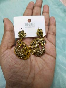 Elegant Peacock Earrings