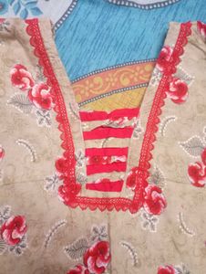 Floral Print Kurti