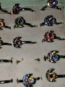 Vintage Rhinestone Rings At @ 150