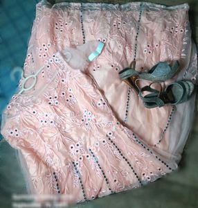 Pure Mirror and Sequence Worked Net Gown