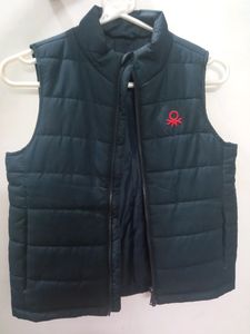 Boys Sleeveless Puffer Jacket