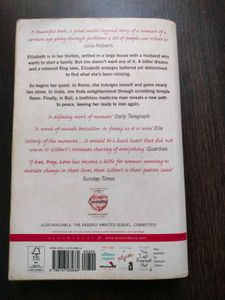 Eat Pray Love by Elizabeth Gilbert
