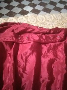 Marun Party Wear Saree