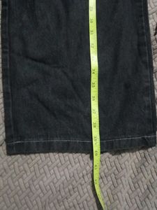 Wide Leg Black Jeans