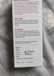 Plum Oat &amp; Ceramide Face Cream