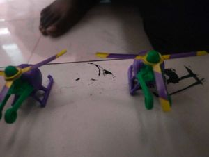 Toy Helicopters (Set of 2)