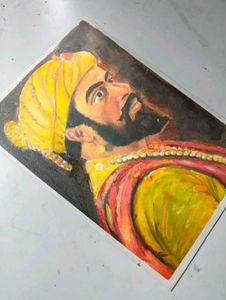 Chhatrapati Shivaji Maharaj // Oil Painting