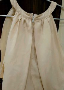 Elegant Beige Dress