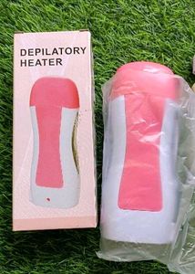Waxing Kit With Wax, Heater And Strips