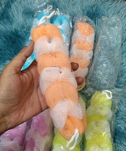 Colorful Loofah Body Scrubbers (8pc Set)