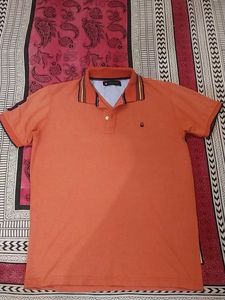 Benetton Polo Shirt - Salmon