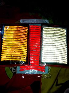 60 Pic 3 Colors Reflector's Car Scooty Truck