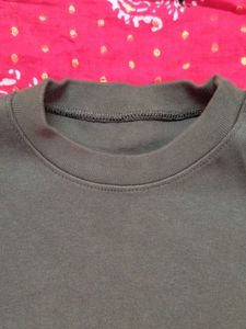 Olive Green Basic T-shirt